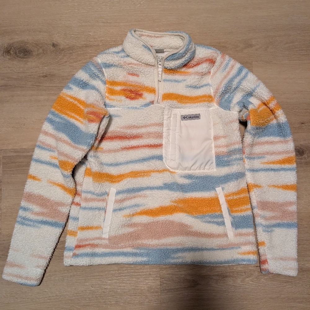 Columbia Multicolor Fleece Pullover